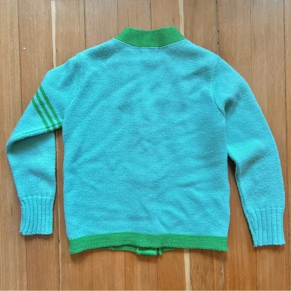 Vintage 1960s sweater cardigan set S - Picture 5 of 11